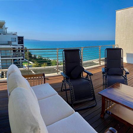 Sea View Penthouse Lägenhet Obzor Exteriör bild