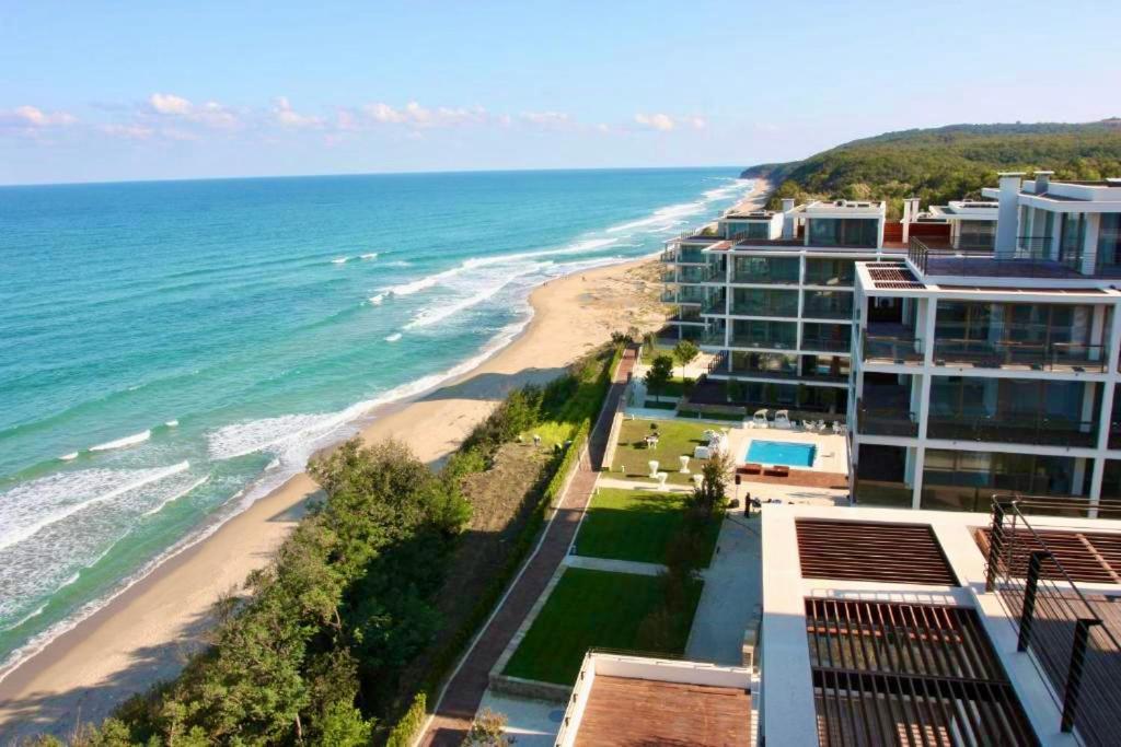 Sea View Penthouse Lägenhet Obzor Exteriör bild