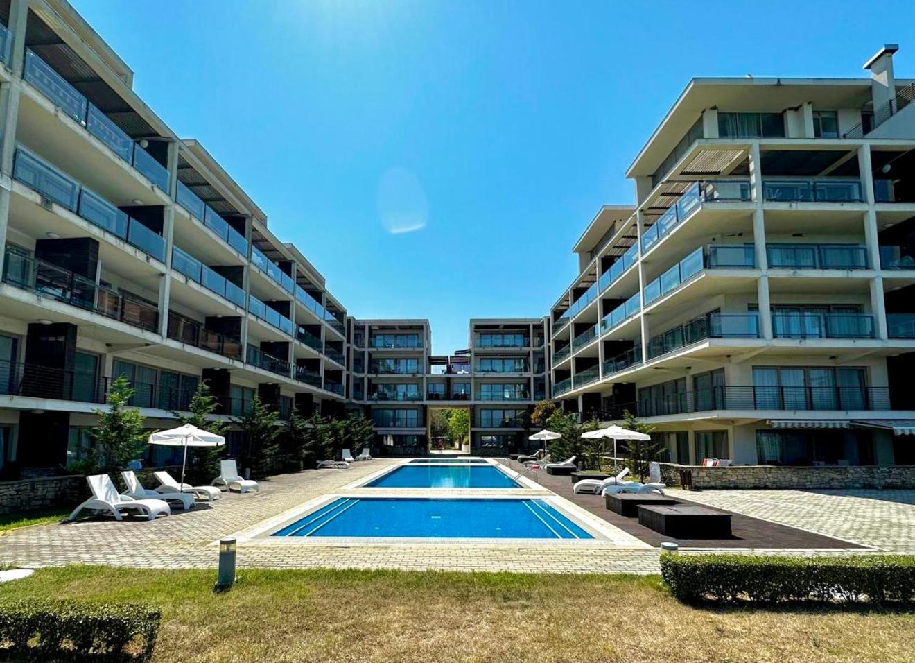 Sea View Penthouse Lägenhet Obzor Exteriör bild