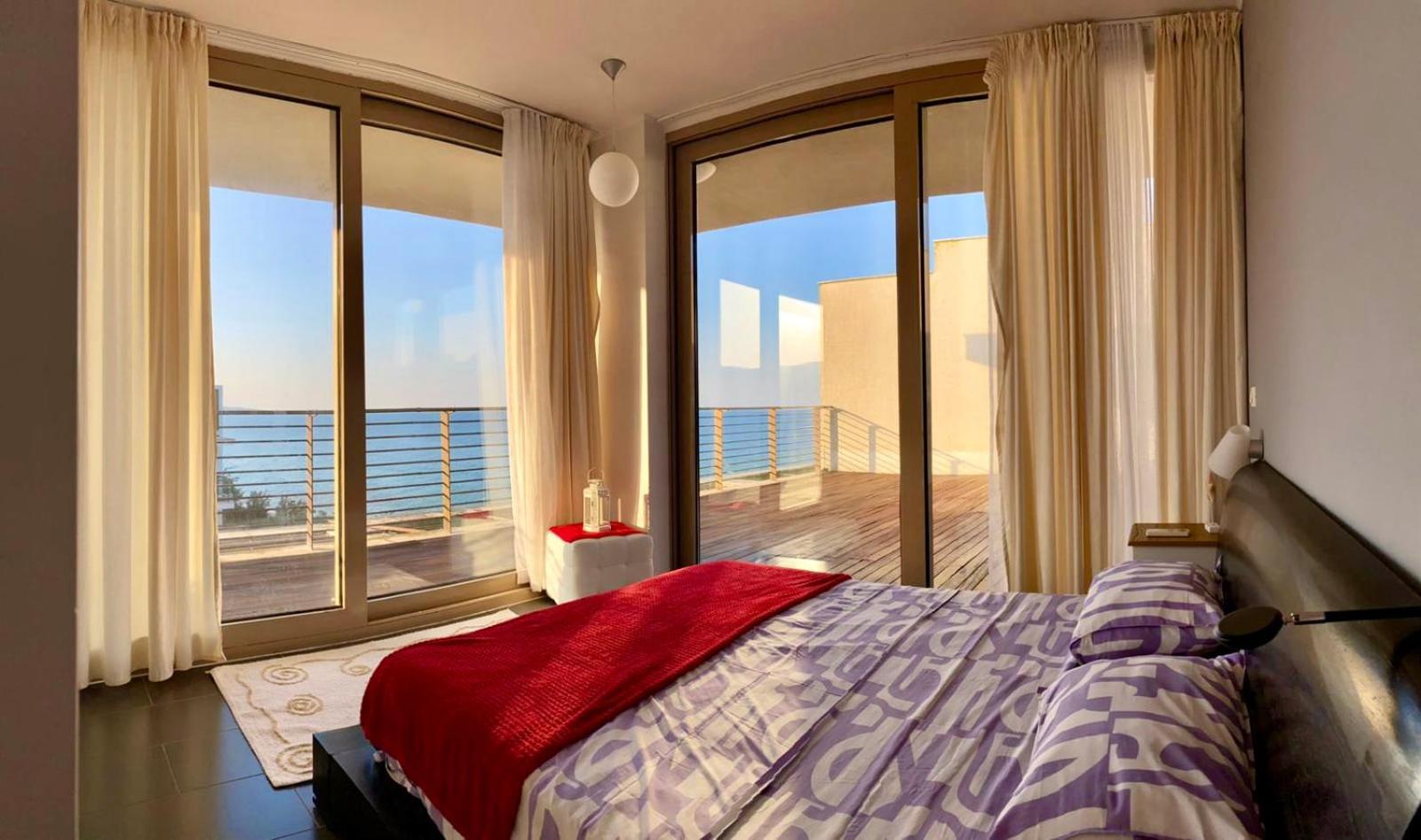 Sea View Penthouse Lägenhet Obzor Exteriör bild