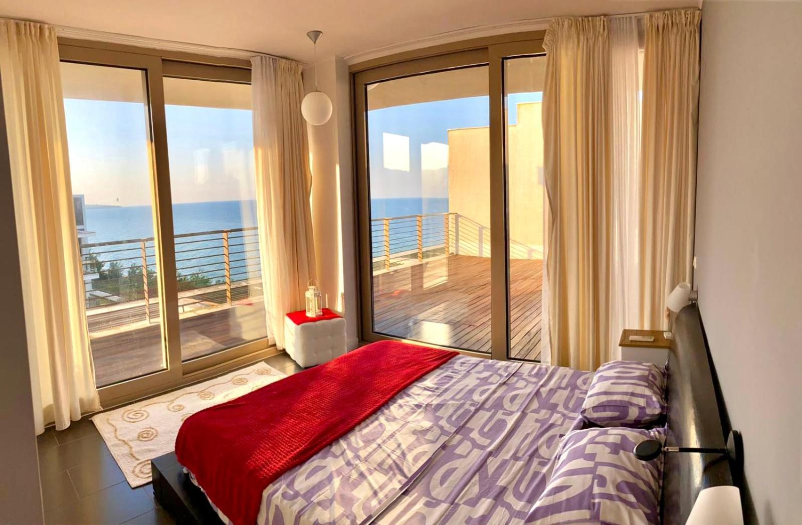 Sea View Penthouse Lägenhet Obzor Exteriör bild