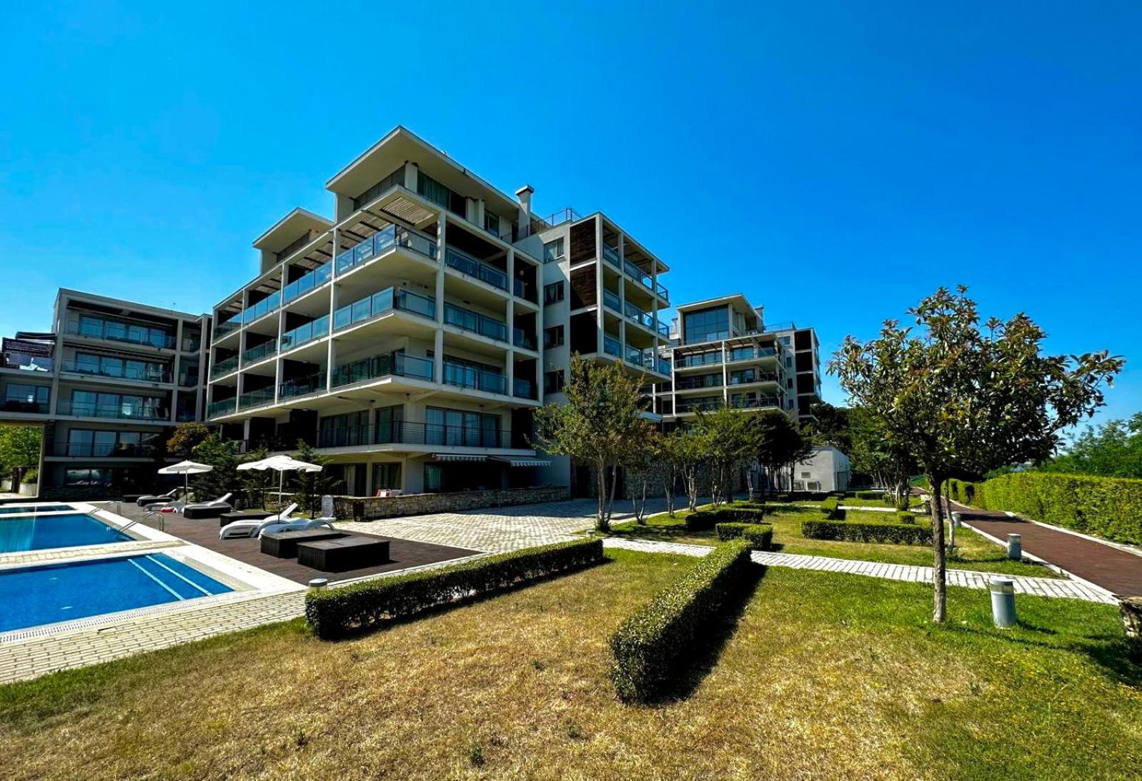 Sea View Penthouse Lägenhet Obzor Exteriör bild
