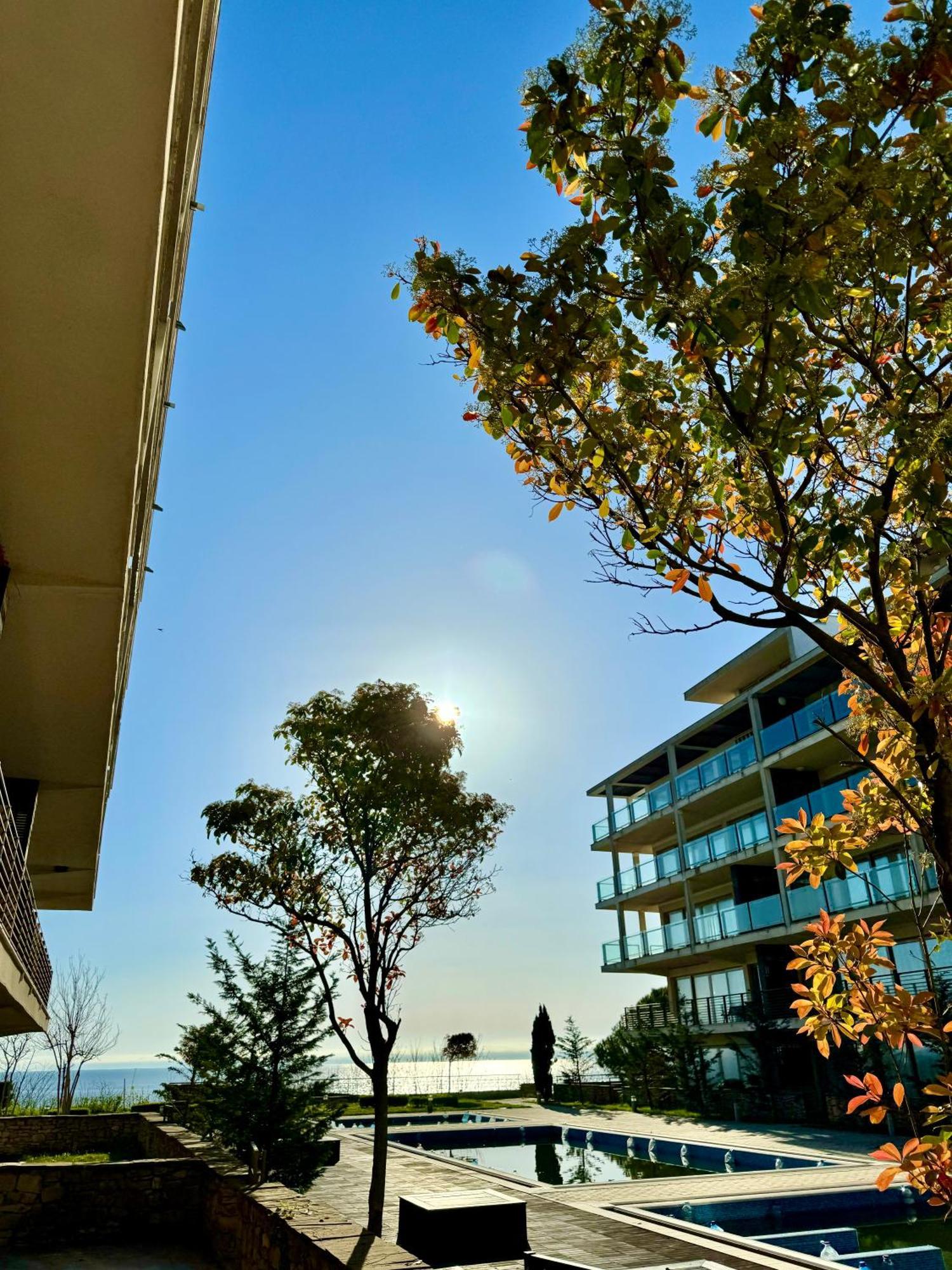 Sea View Penthouse Lägenhet Obzor Exteriör bild